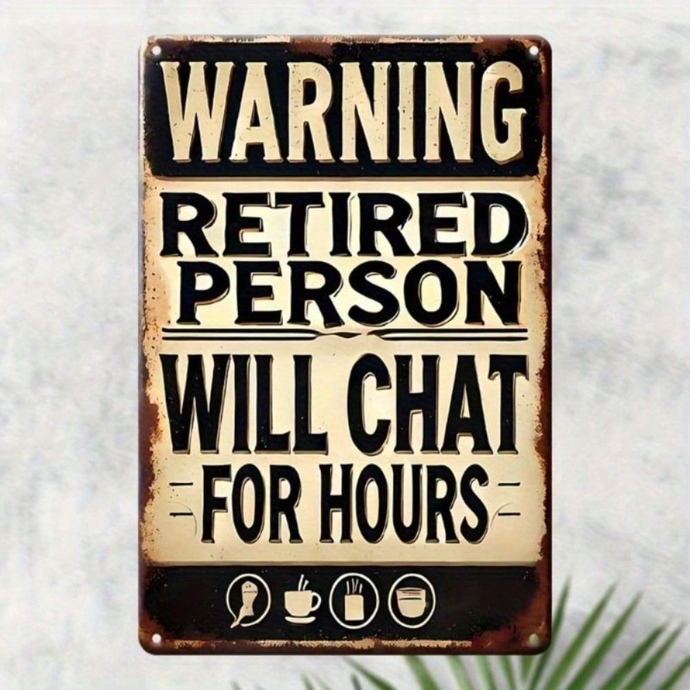Metal Poster Vintage Retro Sign for Home Garage Bar Wall Decor
