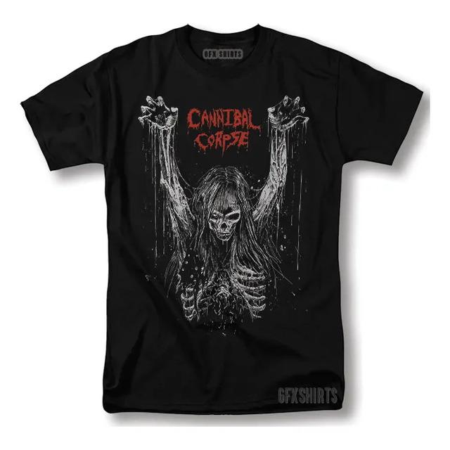 Canibal Corpse Shirt Rock Merch Concert Tour Vntg Graphic De S
