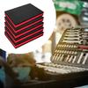 5PCS Tool Box Foam Inserts Tool Shadow Foams Inserts for Toolbox Hard Case Cases Tool Box Liner Organizer for Tabletop Miniature