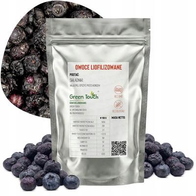 Mirtilo Americano Liofilizado Frutas Inteiras de Mirtilo Liofilizadas 50 G