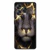 For ZTE Nubia V70 Design Case Phone Cover Wolf Lion Black Silicone Soft Back Cover For ZTE Blade V70 Vita Case V 70 Vita Coque