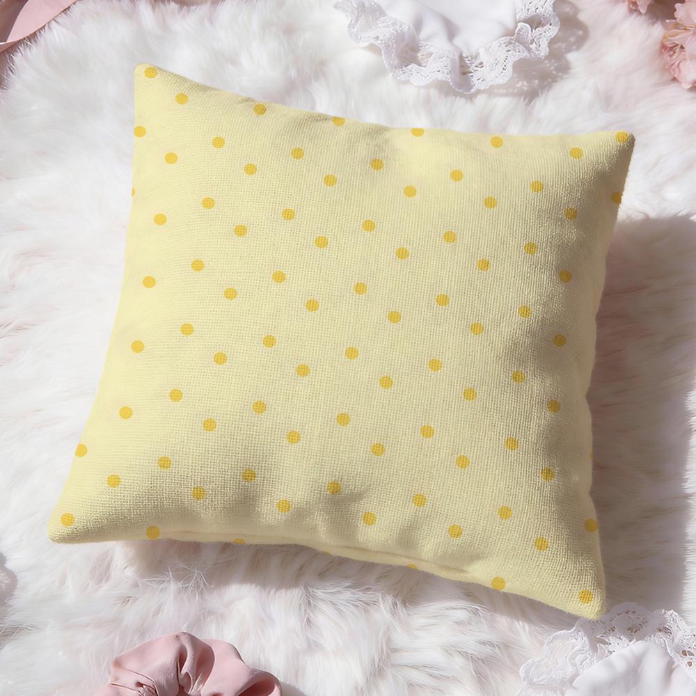 Dot pattern Cushion Cover Premium Comfort Reversible Pillow Cove Two in One Design for Any Room Car Interior