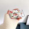 Crayon ShinChan Cute Clear Earphone Cases Cover Case For Airpods 3 4 Pro 1 Pro2 2 Pro3