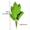 1pc Artificial Plants Large Tropical Palm Tree Fake Banana Plants Leaves Real Touch Plastic Monstera Plant For Home Garden Decor
