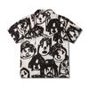 Funny Printed Vintage Street Men's Shirt Arrival Summer Shirts For Man Male Top