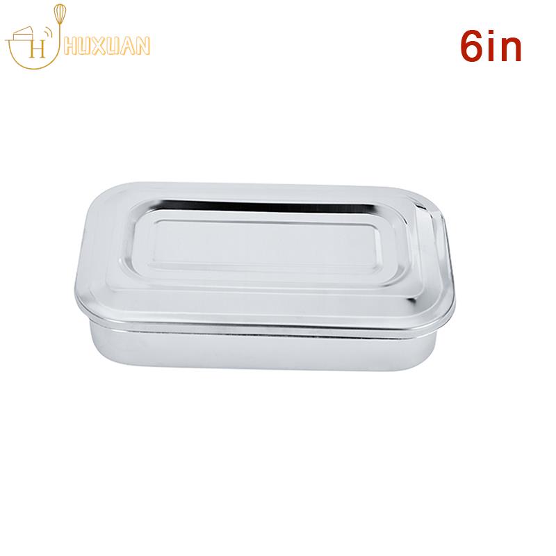 Dental Tray Surgical Nursing Lid Medical Equipment Steriliser Container For Dentist Storage Box Stainless Steel Instrument