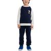 DECATHLON Crew Neck Pullover Long Sleeve Sweatshirt Warm Blue Children Aged 3 7 Years Old