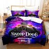 Snoop Dogg Bedding Set Single Twin Full Queen King Size Bed Set Adult Kid Bedroom Duvetcover Sets 3D Print Anime Bed Sheet Set