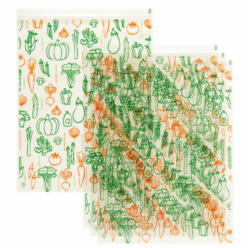 Kojit Rice Bran Power Freshness Preservation Bags, Clear, 4 Bags