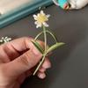 Frauen Vintage Blume Perle Broschen Pins Palace Emaille Pflanze Brosche Pin Corsage Dame Hochzeit Party Elegante Abzeichen Schmuck