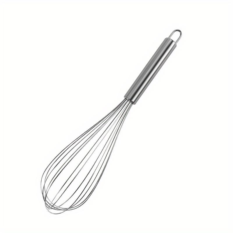 

1 шт., Венчик, Венчик для яиц из нержавеющей стали, Блендер, Миксер, Для смешивания, взбивания, взбивания и перемешивания, Инструменты для выпечки, Кухня