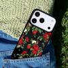 Rose Flower Floral Phone Case For iPhone 17 AIR 16 Pro Max 15 14 Pro 11 12 13 Shockproof Silicone Cover