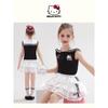 Hellokitty Girls Summer Suit 2025 New Style Fashionable Kidsren's Summer Dress Girl Short-Sleeved Skirt Two-Piece Set