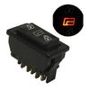 LED Backlight Universal Car Power Window Switches DC12V/24V 20A for Night Visibility In Multiple Vehicle