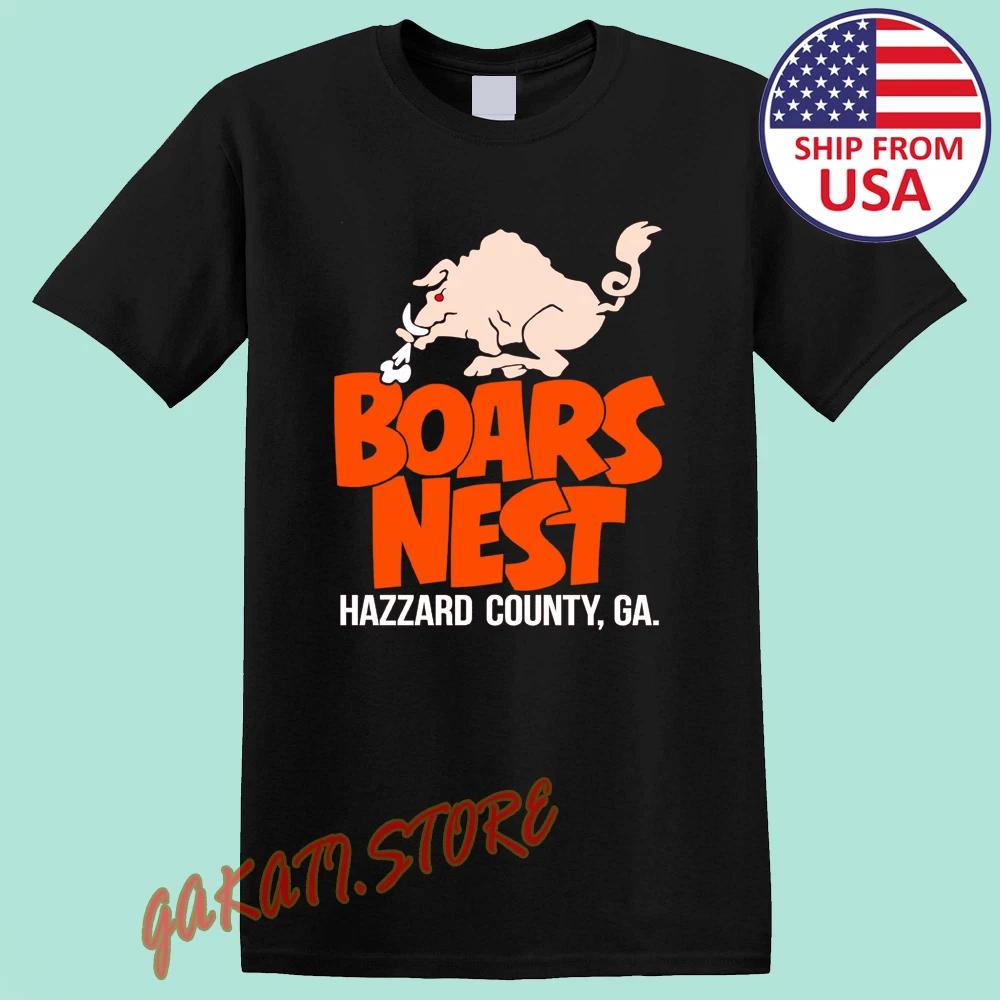 Boars Nest The Dukes Of Hazzard Men s Black Size S-5XL S