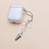 DIY Crystal Heart Phone Strap with Cute Bowknot Wing Heart Phone Strap Keychain