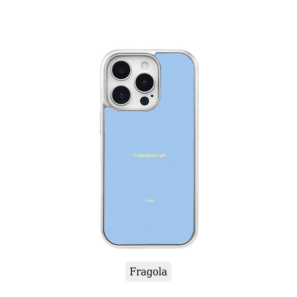 

Fragola ЗНАЧИТ ДЕВОЧКИ Чехол для телефона для iPhone 17 16e 16 15 14 13 12 11 Pro Max X XR XSMAX 8 7 Air Plus Роскошный прозрачный мягкий задний чехол iPhone 11 ProMax