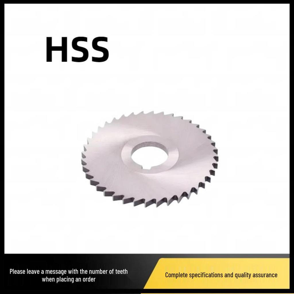 High-Speed Steel Cutting Blade: Slotting End Mill Saw & Round End Mill (Sizes: 40, 50, 60, 63, 75, 80, 100)