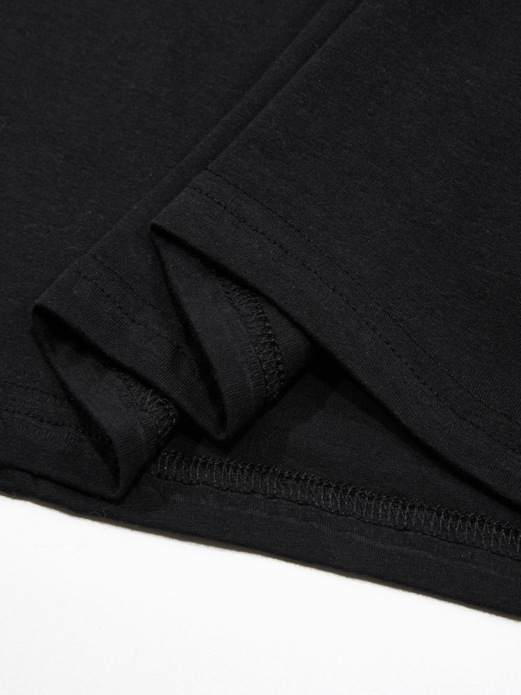 Let'S Go To Sleep First Tired Cartoon Cat Print Man T-Shirt Summer Short Sleeve O-Neck Cotton Tops Hip Hop Casual Streetwear