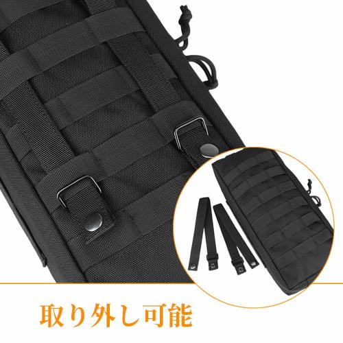 JETEDC Molle Backpack for Airsoft, Fishing, and Commuting (Black)