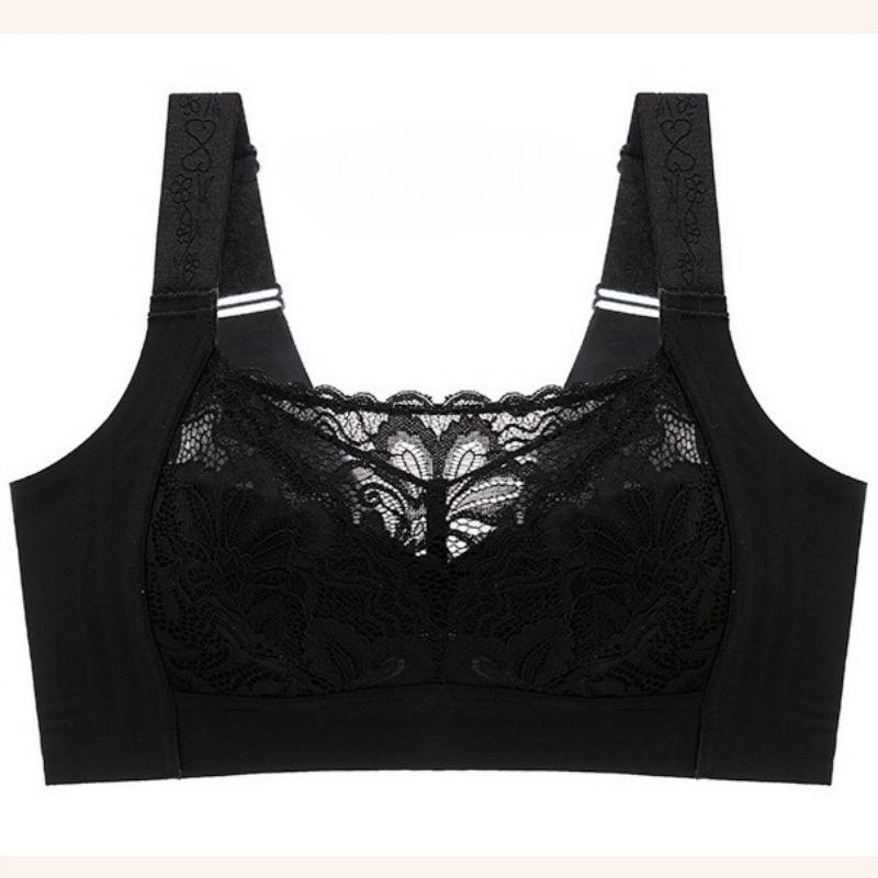 Seamless Foundation Bra for Women Push-up and Shaping Bra Side Boob Reduction and Anti-sagging Bra Makes Large Breasts Appear Smaller