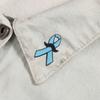 Friendly Blue Ribbon Brooch Pin Lightweight Secure Design For Casual Formal