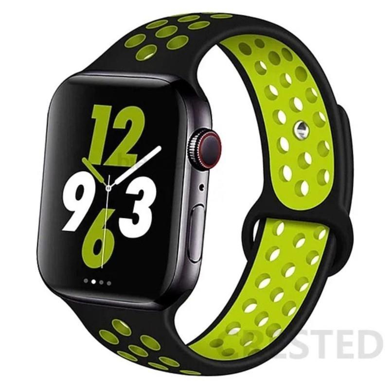 Silicone band For Apple Watch 11 strap 44mm 40mm 45mm 41mm 42mm 46mm correa bracelet iWatch Series 10 8 SE 3 6 7 9 Ultra 2 49mm