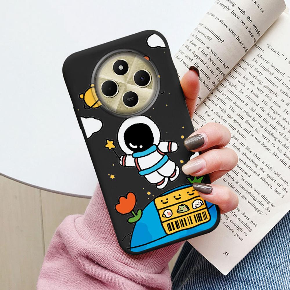 

Space Astronaut Star Pattern Phone Case For Xiaomi Redmi 14C Note 14 Pro 5G Silicone Soft Shockproof Camera Protection TPU Cover Redmi 14C 4G