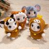 Cute Cute Little Animal Rabbit Panda Turned Into Doll Plush Toy Elephant Doll Children Soothing Doll