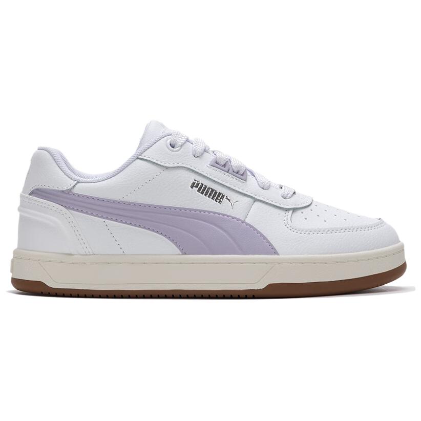 Puma Caven 2.0 Fashion Versatile Durable Low-Top Skate Shoes Unisex Sneakers White Purple 395016-22