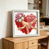 Personalisierte Mommy Ich Liebe Dich Blume Schattenbox Benutzerdefinierte Namen Händchen haltend Rahmen Geschenke für Mama Oma von Tochter oder Sohn am Muttertag