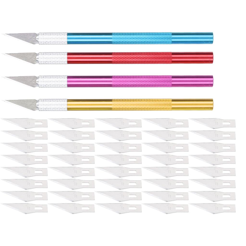 Craft Knife Hobby Chisel Tool Steel Blade Cutting Carving Scrapbooking Art Creation Tool