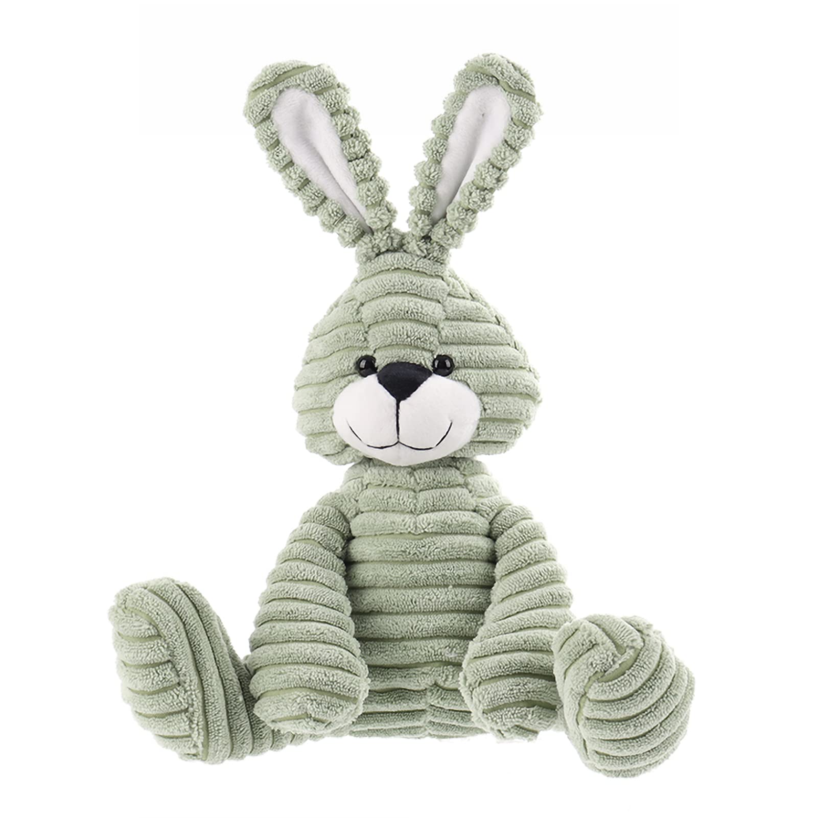 

Apricot Lamb Corduroy Rabbit Green Plush Soft and Cute Stuffed Animal for Babies and Plush Corduroy Rabbit 23cm Children s Animal, Boys, Green,