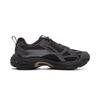 New LiNing Boom Support Cushioning, Slip Resistant, Abrasion Resistant, Rebound Low Top Running Shoes Men's Black Gray ARXV005-2