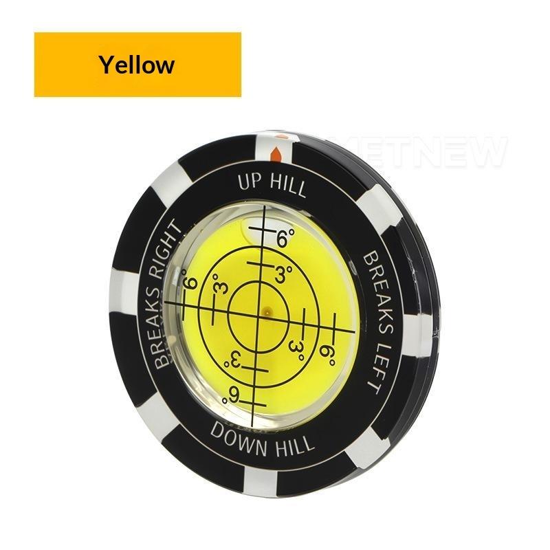 Golf Putt Ball Marker High Precision Round Green Reader Golfing Putting Aid Slope Reader