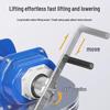2-Ton Heavy-Duty Manual Winch with 20m Steel Rope
