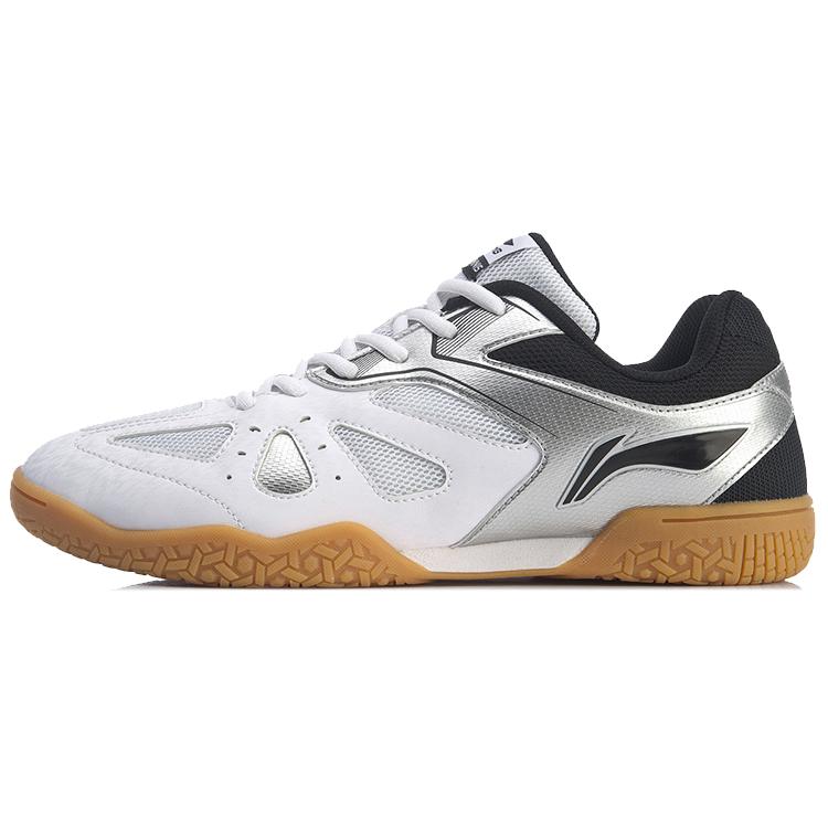

New LINING Hawk-Eye Men s Table Tennis Shoes - White/Black APTP003-3 41.5
