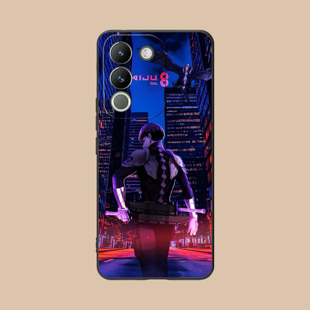 Kaiju No.8 Hoshina Soshiro Phone Case for VIVO V60 V50 V40 V30 V29 V27 V25 V23 Pro Lite 5G Colorful Printing Cover Pretty Cover
