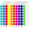 4000 Pcs Color Dot Stickers - 3/4" Round Coded Labels for Organization in Office, Classroom, or Home Teaching Events, Garage Sales & More- Polka Dot