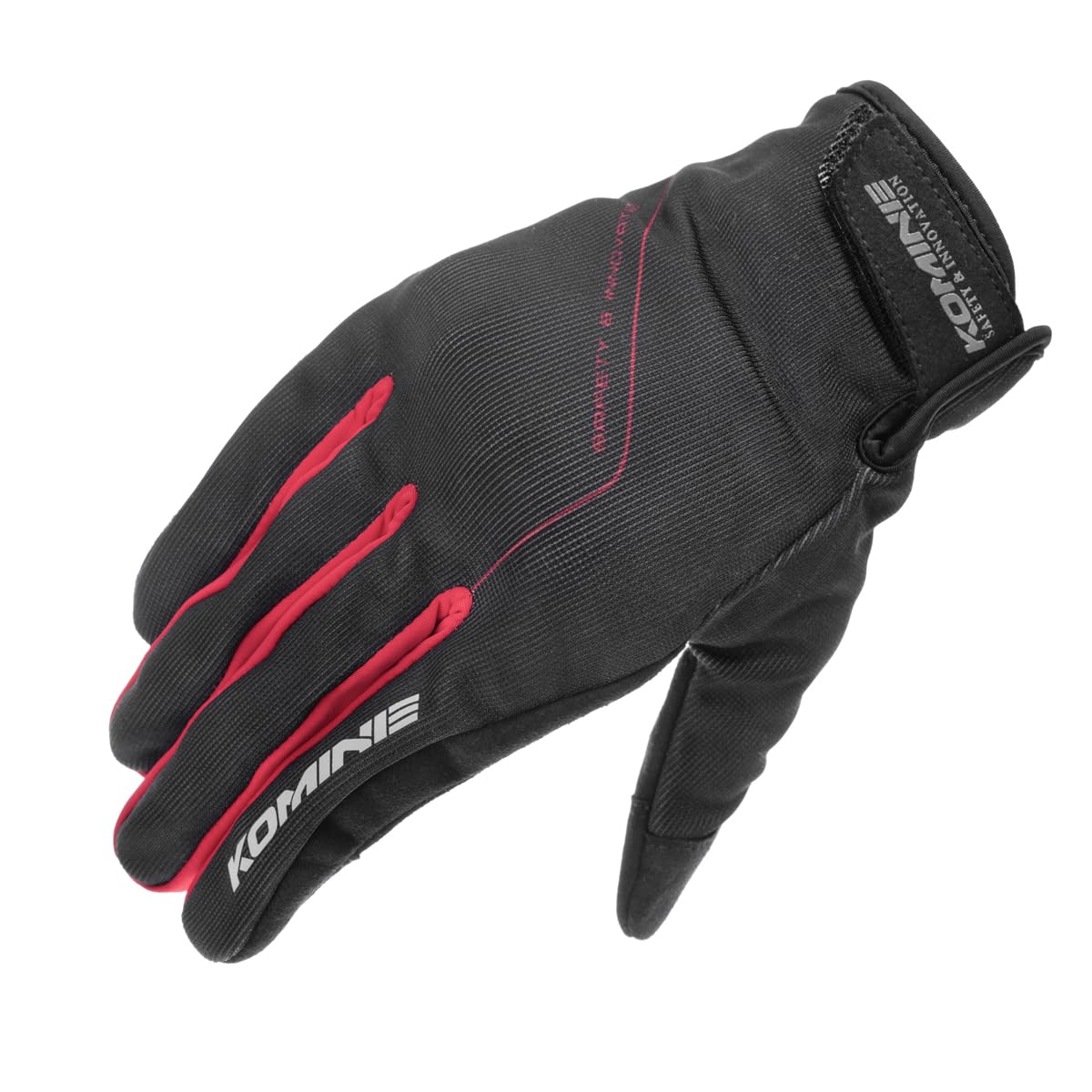 Komine 2026 Model Motorcycle Gloves Protect Mesh Gloves Black Red XL (KOMINE) 06-270 GK-270