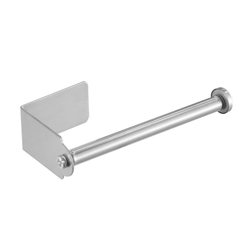Stainless Steel Punch-Free Paper Towel & Toilet Roll Holder