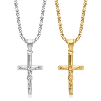 European and American Crosses Do Not Fade Neck Chains Men's and Women's Jewelry Accessories