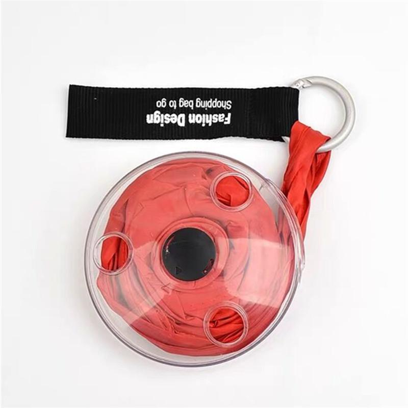 Home Foldable Retractable Supermarket Shopping Storage Bag Environmentally Friendly and Reusable Pouch Ultra-compact Portable