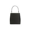 Coach Town 26 Gold Logo Detachable Shoulder Strap Solid Pebbled Leather Bucket Bag Crossbody Shoulder Bag Medium Women bags Black 91122-IMLON