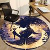 1pc Sailor Moon Office Round Area Rug, Indoor Mat Suitable For Office, Under Office Chairs Bedroom Living Room Home Decor, Room Deco174