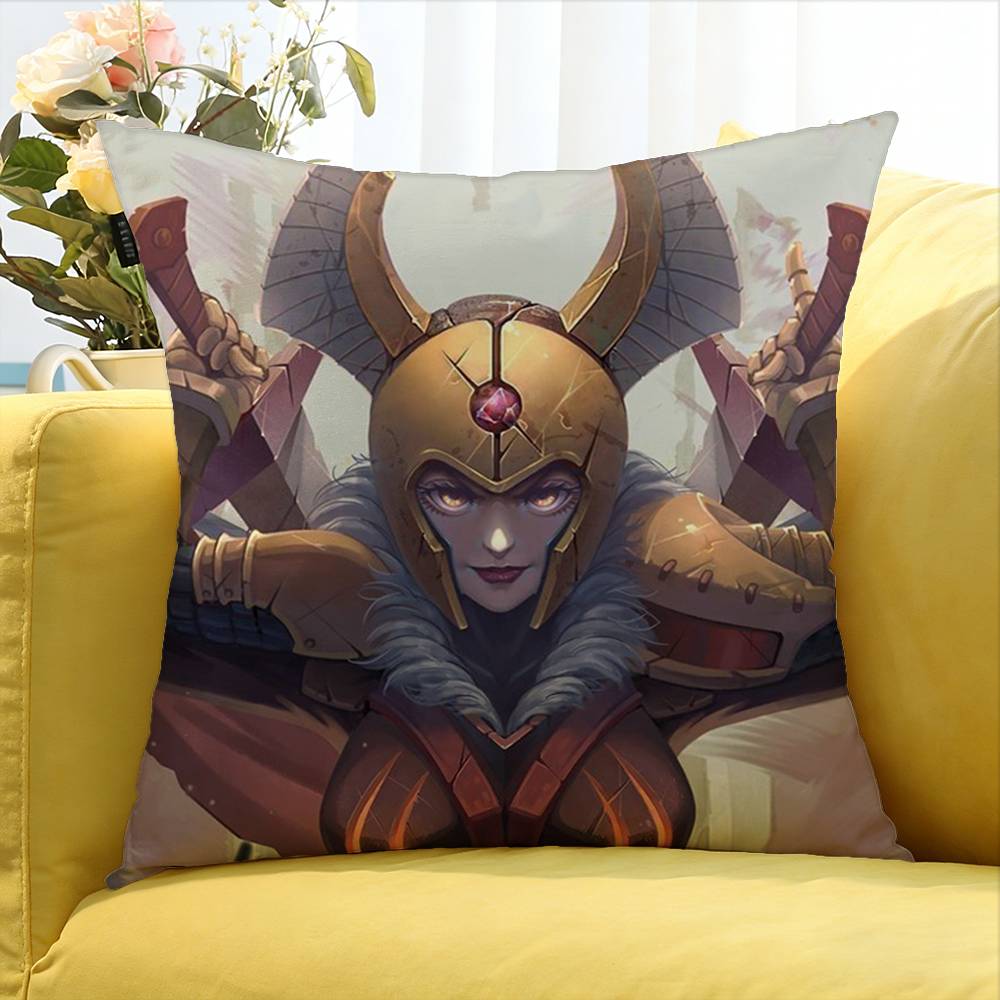 Game D-Dota-2 Various Sizes Square Pillow Case For Car Home Bedchamber Decor