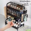3-Tier Black Kitchen Countertop Organizer Rack