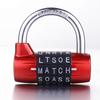 5-Digit U-Shaped Mechanical Combination Padlock