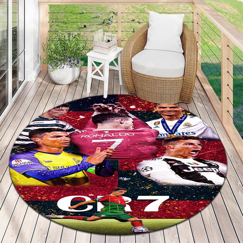 Ronaldo Number Seven Legend Carpet Printing Living Room And Bedroom Mats Art Fashion Christmas Gifts
