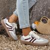 Vintage Streetwear Low Top Sneakers Women  Spring Brand Designer Platform Sport Shoes Woman Non-Slip Flat Casual Shoes